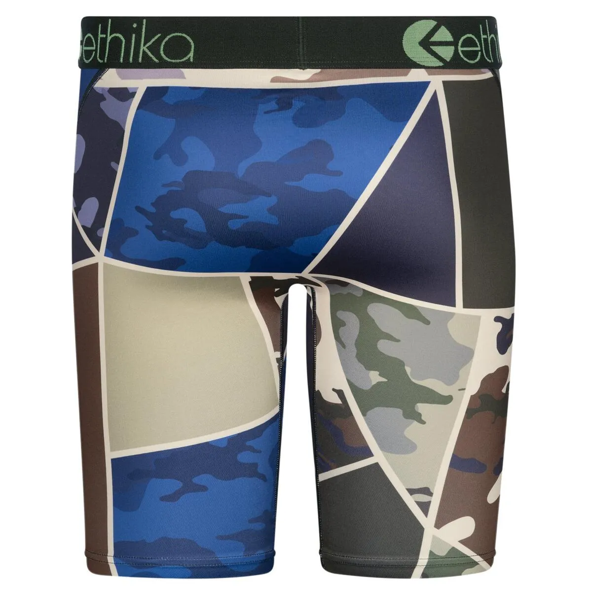 Ethika Men's Patchwork Camo Graphic Boxer Briefs