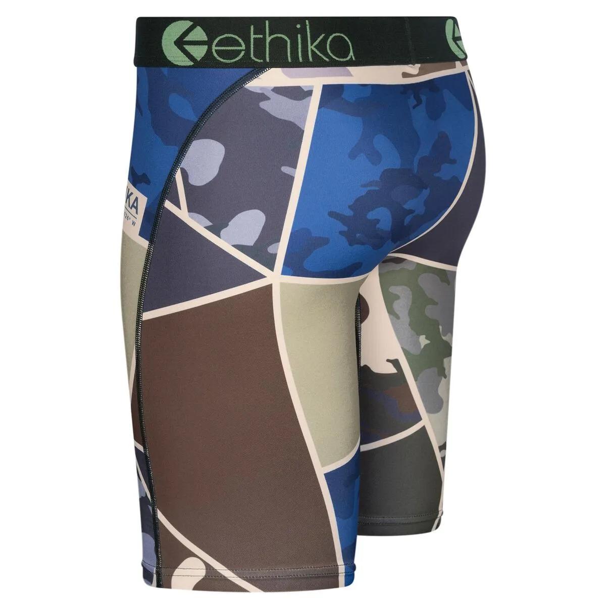 Ethika Men's Patchwork Camo Graphic Boxer Briefs