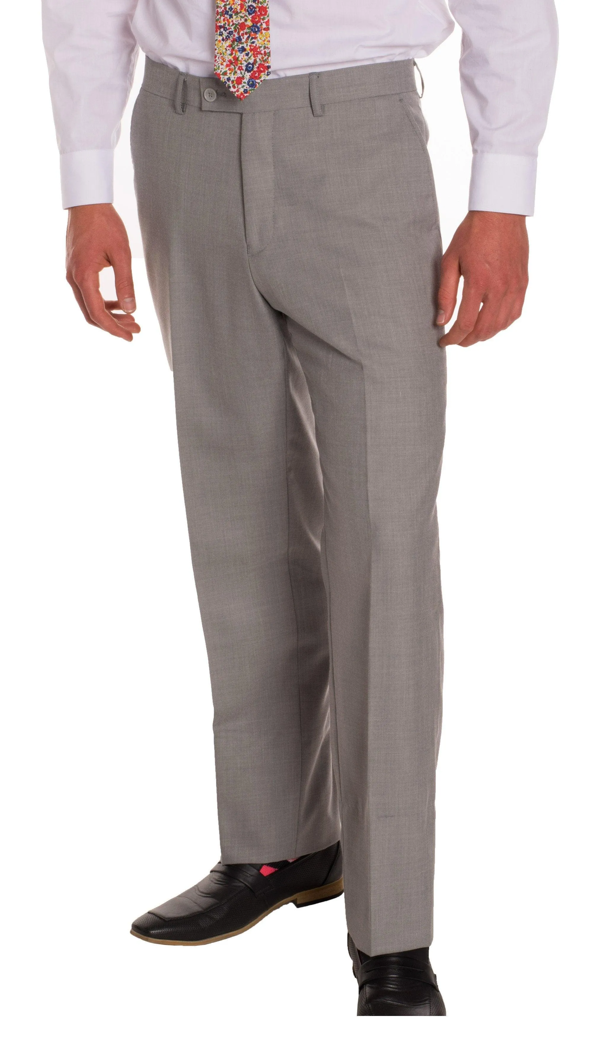 Ford Light Grey Regular Fit 2 Piece Suit