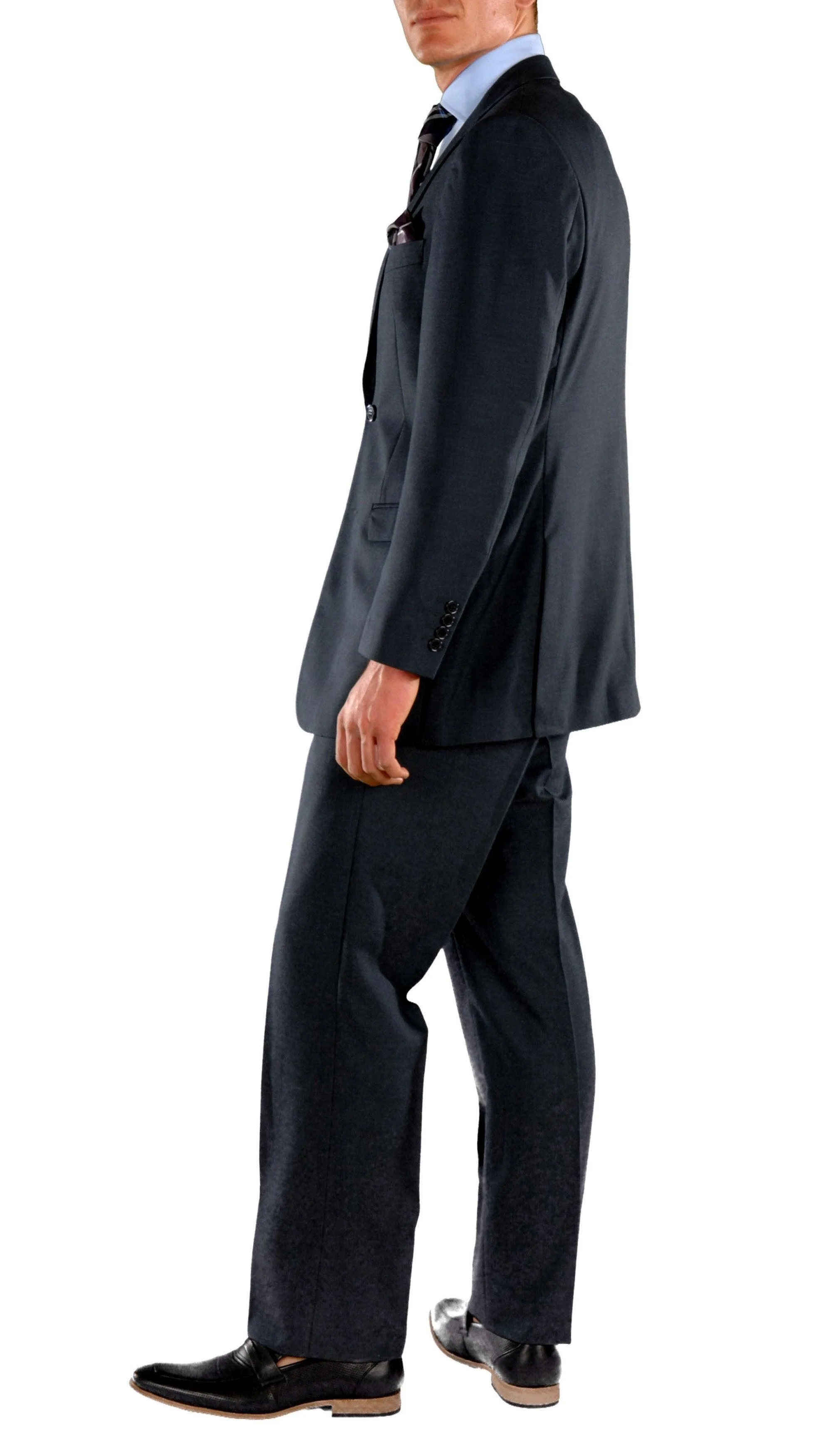 Ford Navy Blue Regular Fit 2 Piece Suit