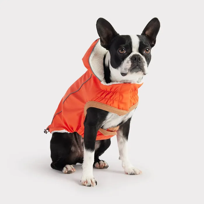 GF Pet Insulated Raincoat - Orange for Dogs