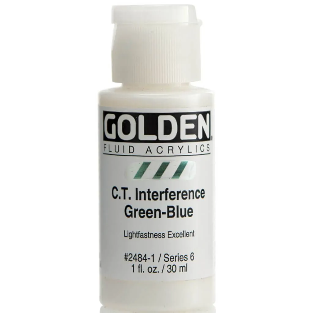 Golden Fluid Acrylic Interference Paint 1oz