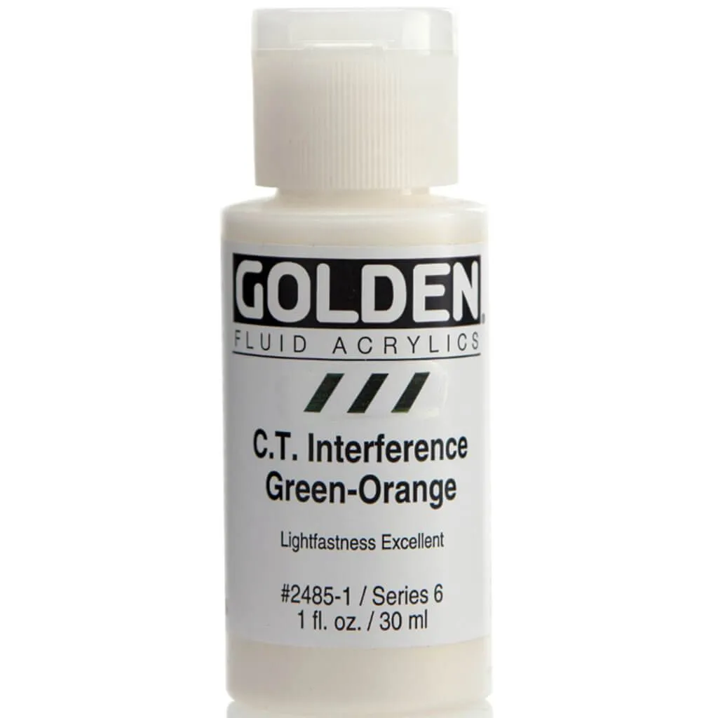 Golden Fluid Acrylic Interference Paint 1oz