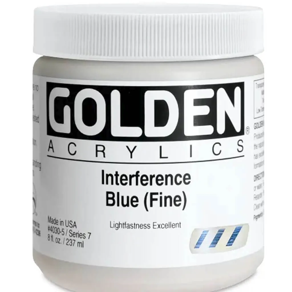 Golden Heavy Body Acrylic Interference Paint 8oz