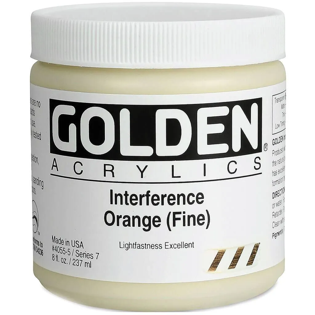 Golden Heavy Body Acrylic Interference Paint 8oz