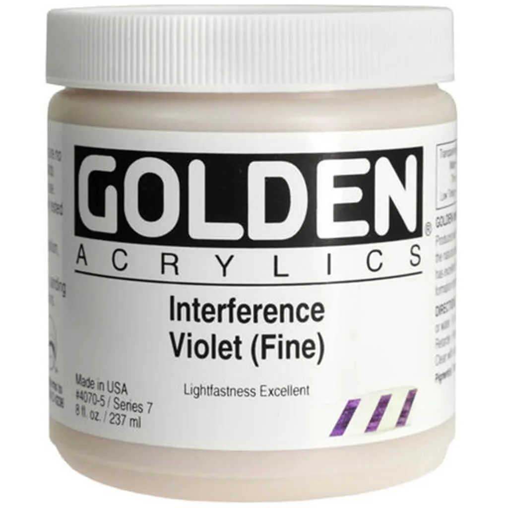 Golden Heavy Body Acrylic Interference Paint 8oz