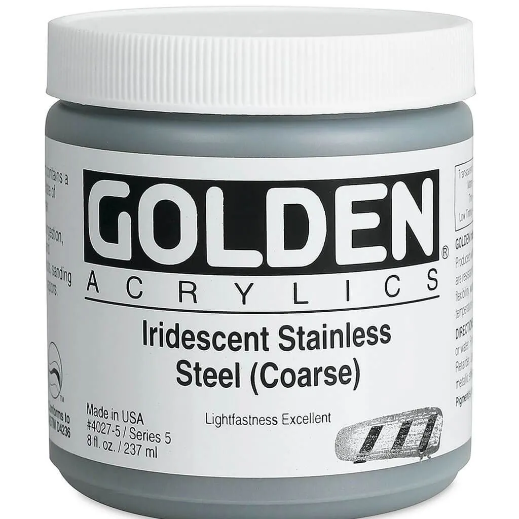 Golden Heavy Body Artist Acrylic Iridescent Paint 8oz