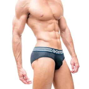 Gostoso Underwear - Mesh Brief Black Underwear