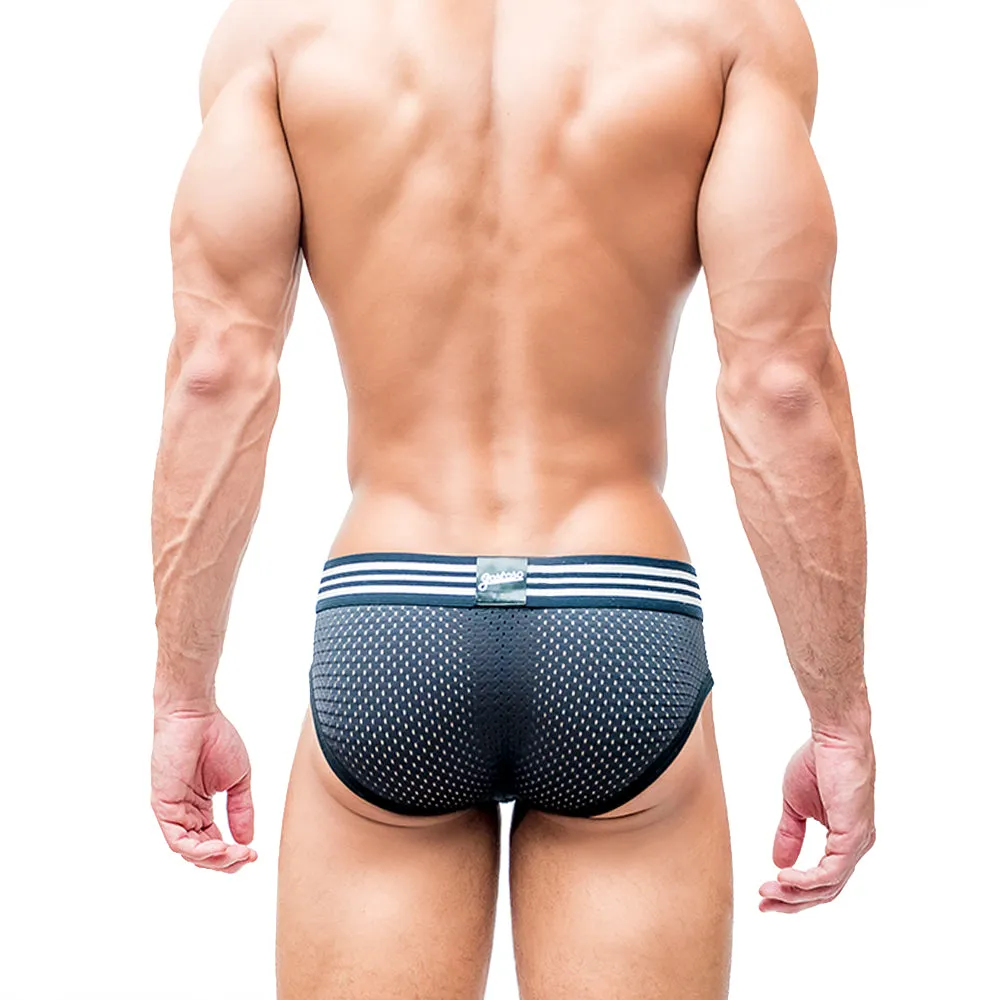 Gostoso Underwear - Mesh Brief Black Underwear