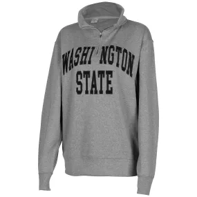 Gray Unisex Washington State 1/4 Zip-Up