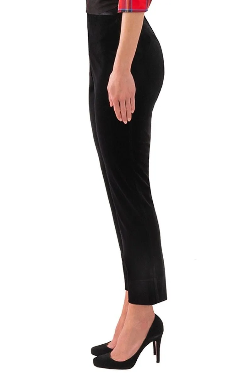 Gretchen Scott Pull On Pant - Silky Velvet - Black