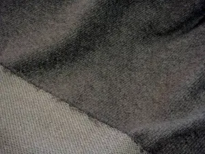 Grey Brushed Wool Blend