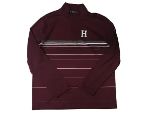 Harvard Crimson Under Armour Coldgear Infrared Maroon 1/4 Zip Pullover Jacket(L)