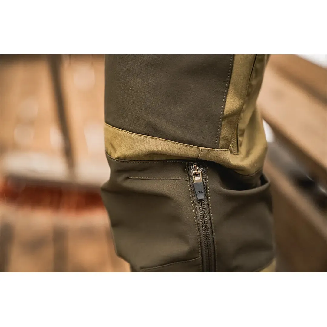 Hemlock Trousers - Military Olive/Pine Green by Seeland