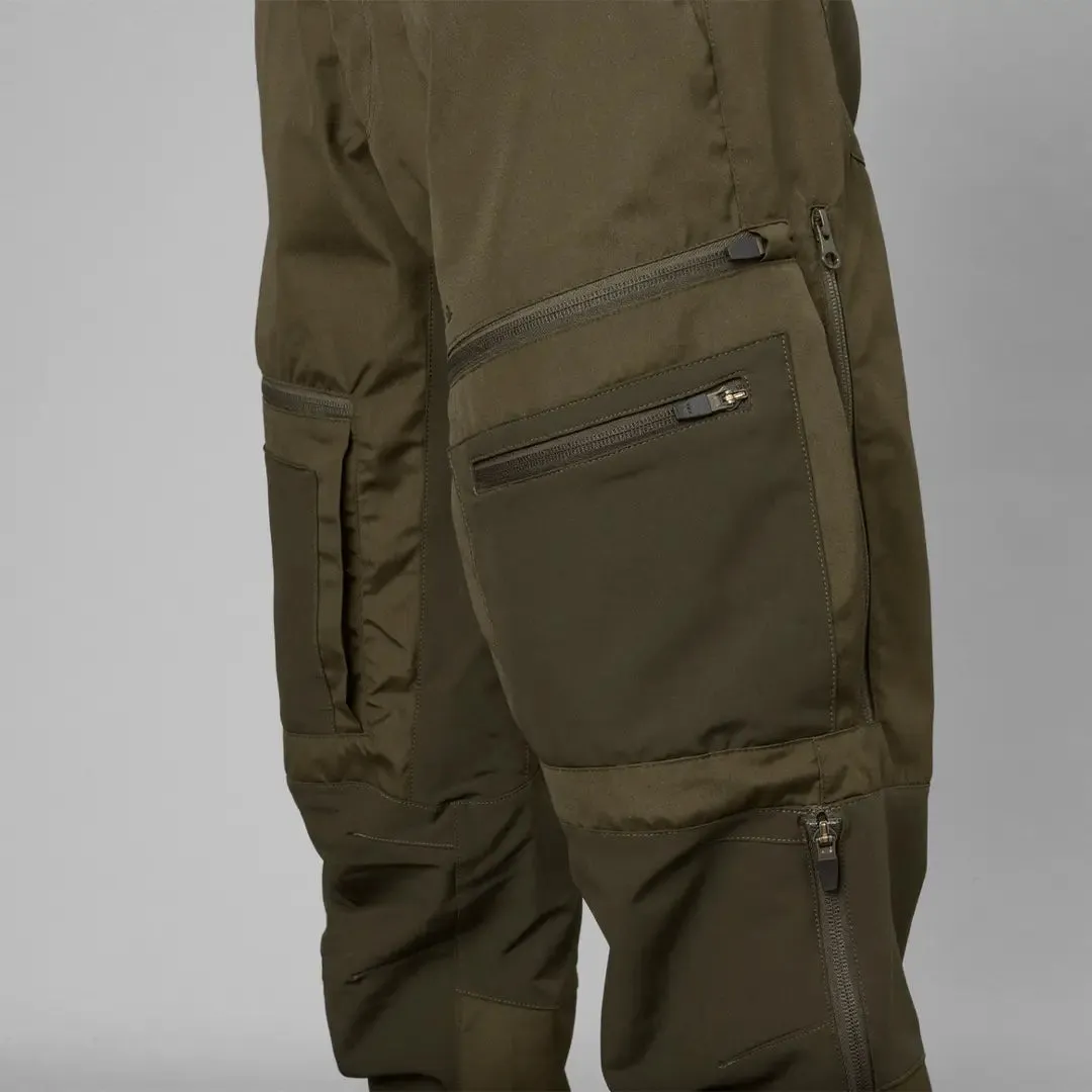 Hemlock Trousers - Pine Green/Grizzly Brown by Seeland