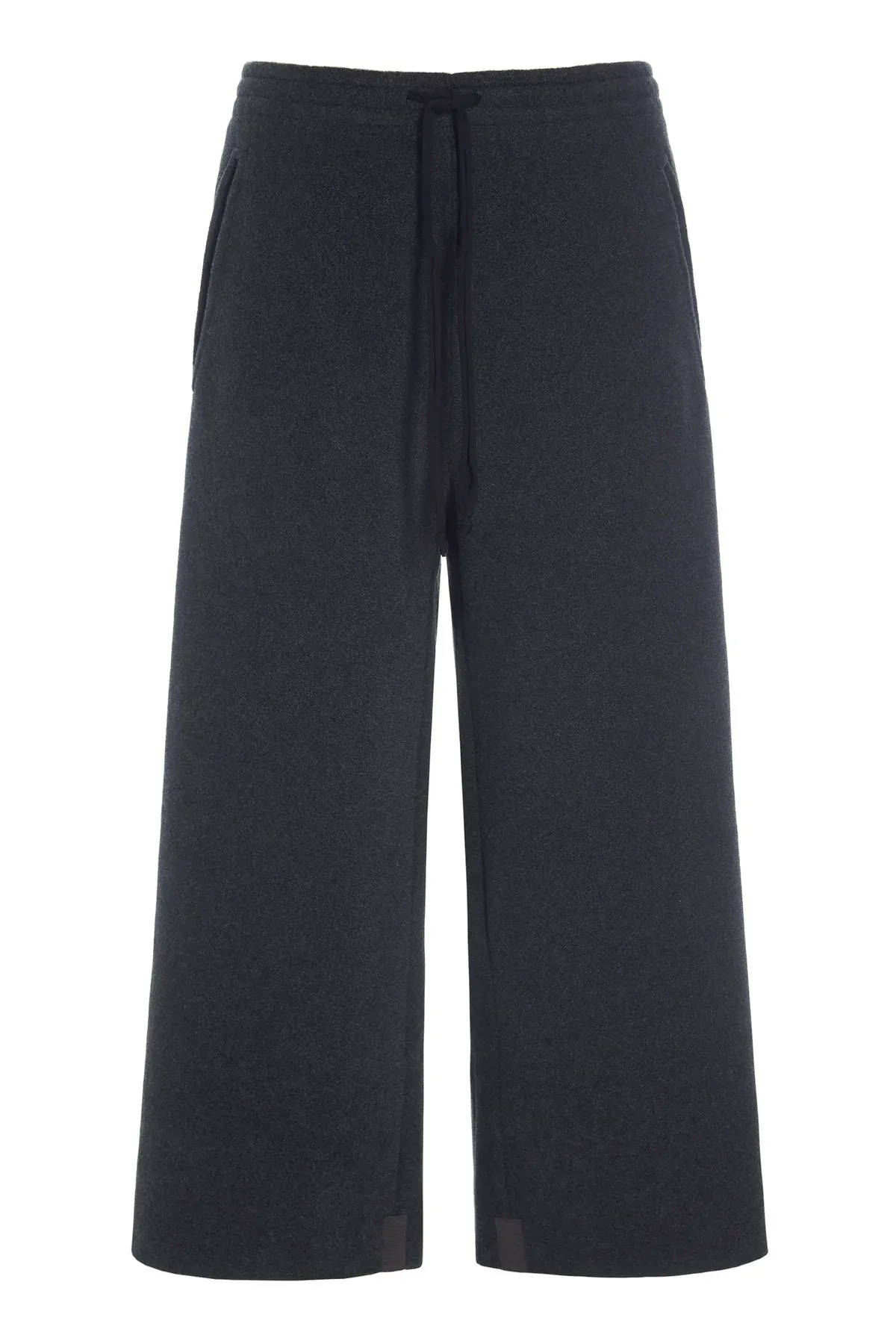 Henriette Steffensen Fleece Trousers in Soft Black