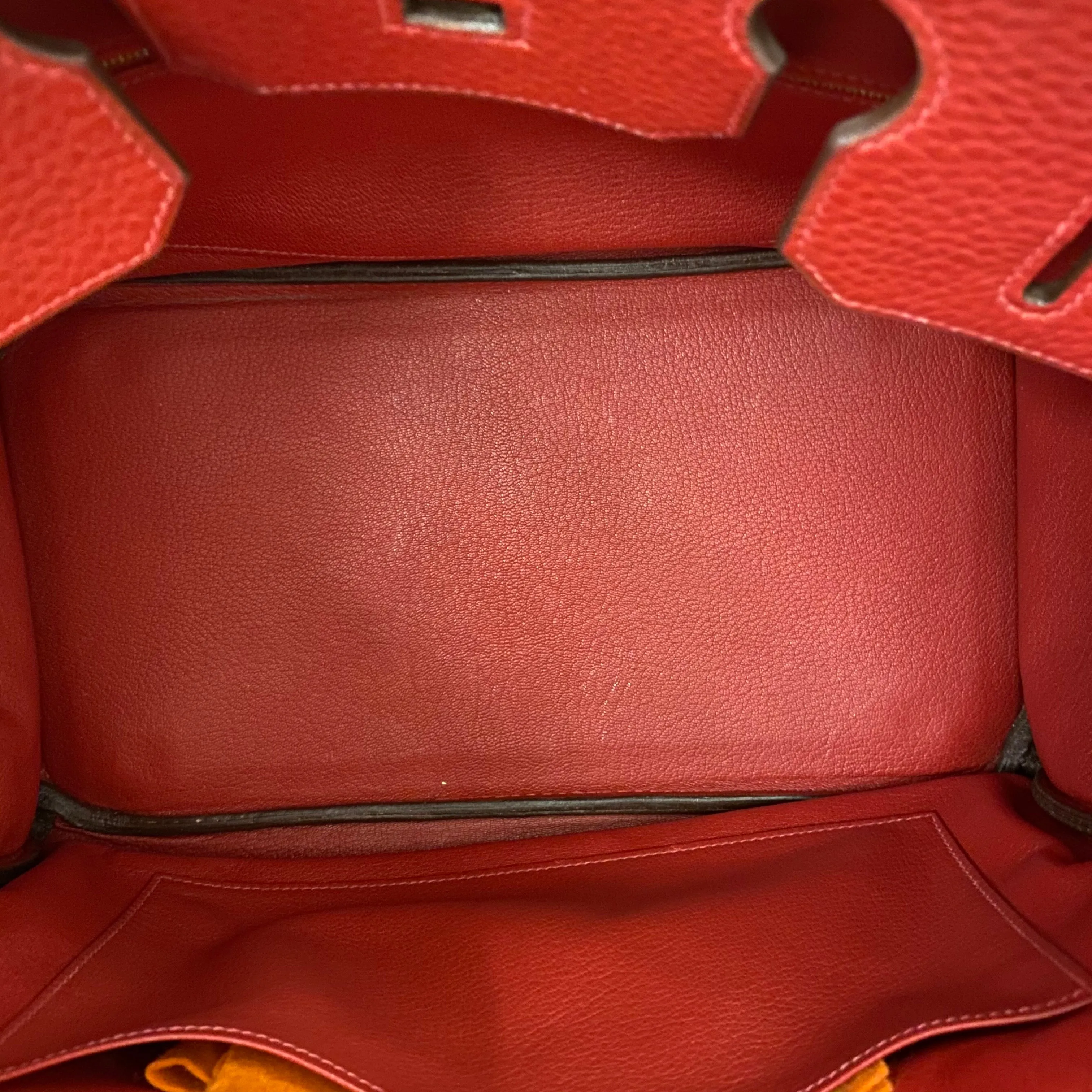 Hermès Red Togo Birkin 35