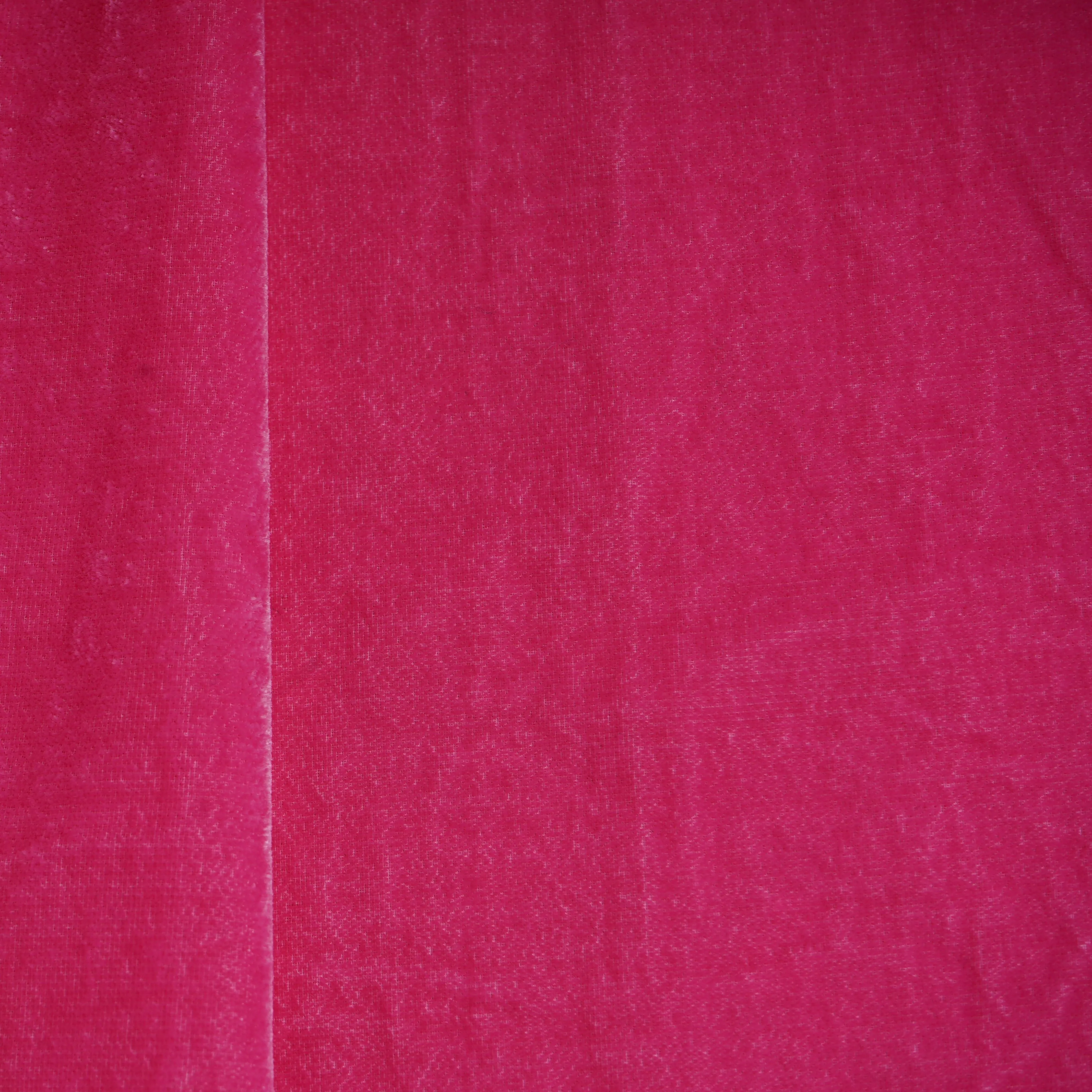 Hot Pink Solid Velvet Fabric 20926