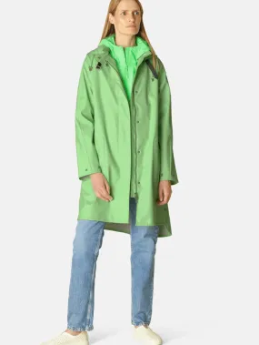 Ilse Jacobsen Raincoat In Bright Green Rain71 495