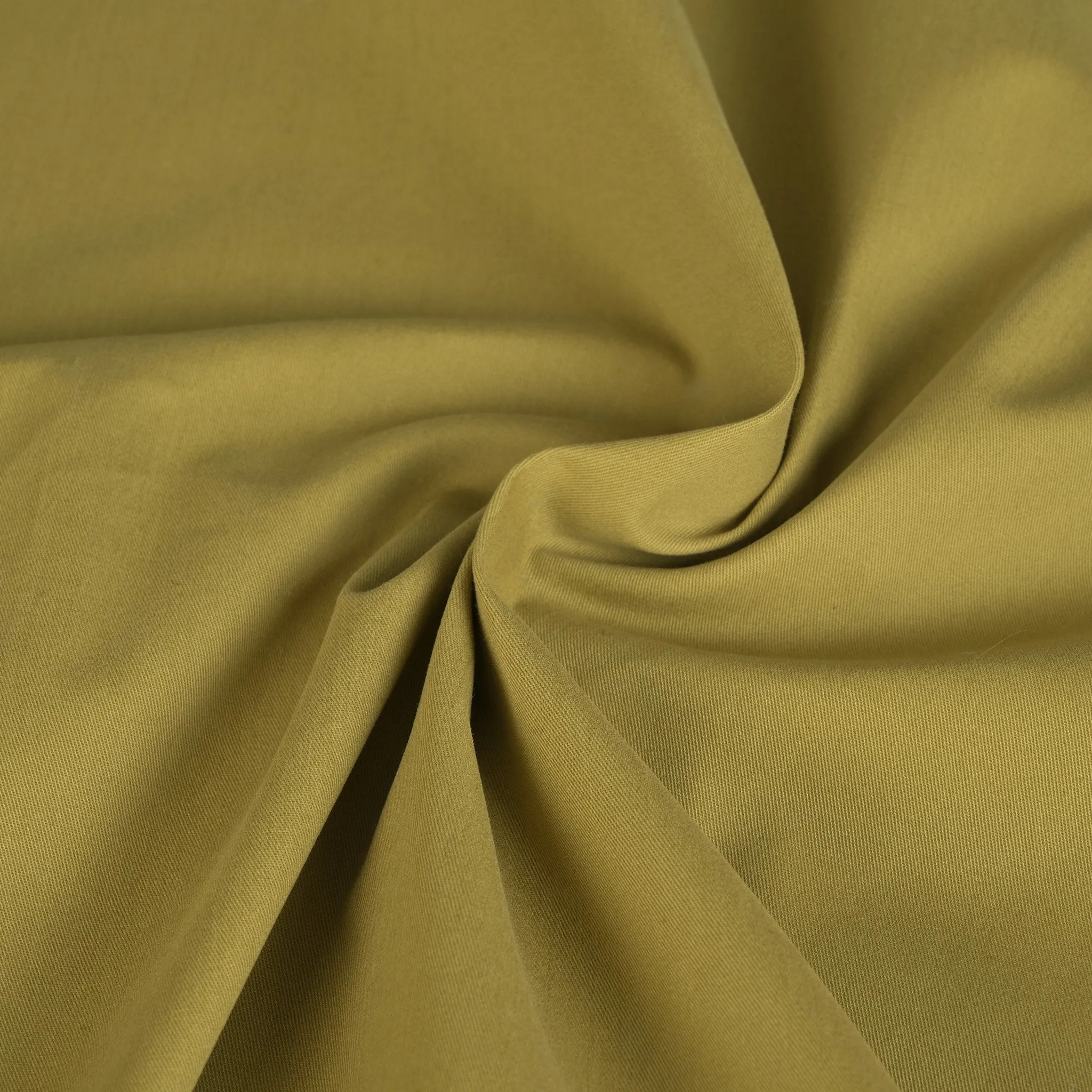 Khaki Green Twill Fabric 7446