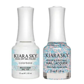 Kiara Sky Classic Gel & Polish Duo - 638 Wild At Heart