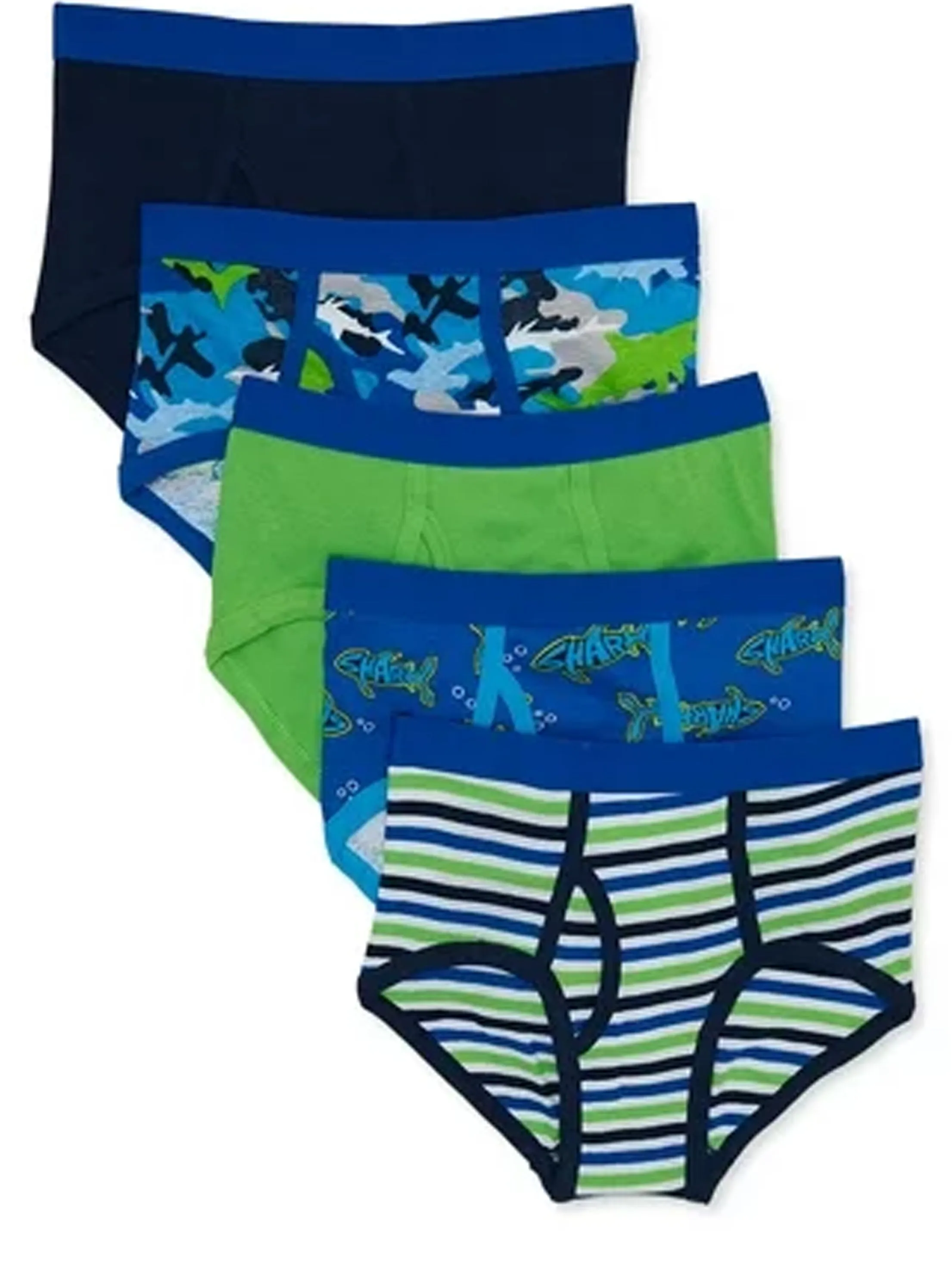 Kids Boy 5 Pack Brief,Multi