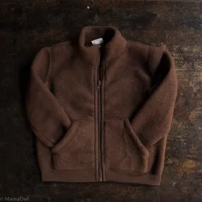 Kite Jacket - Merino Wool Fleece - Squirrel