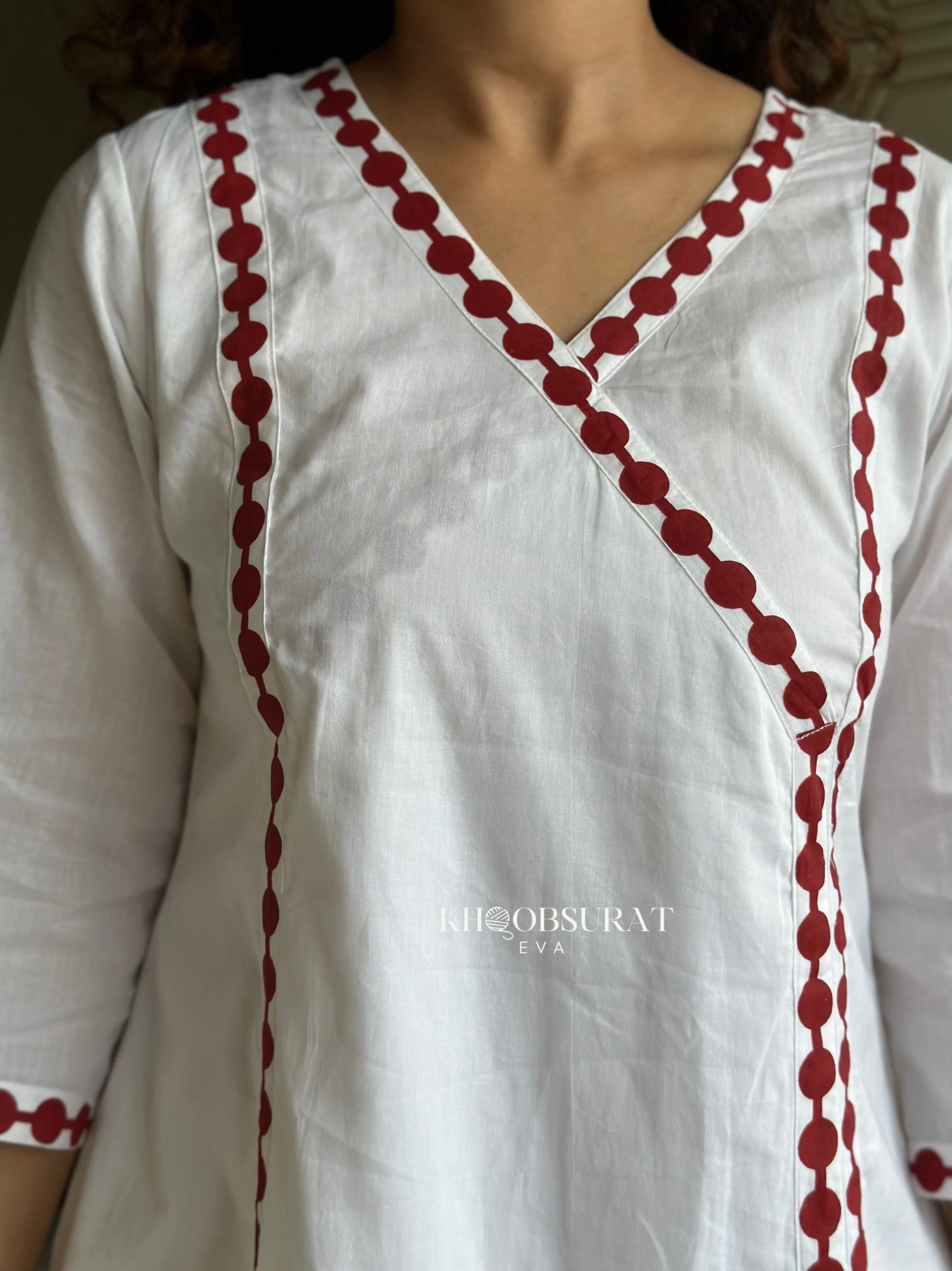 Layered Cotton Love Kurta Set