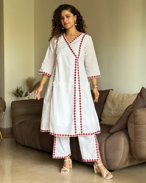 Layered Cotton Love Kurta Set