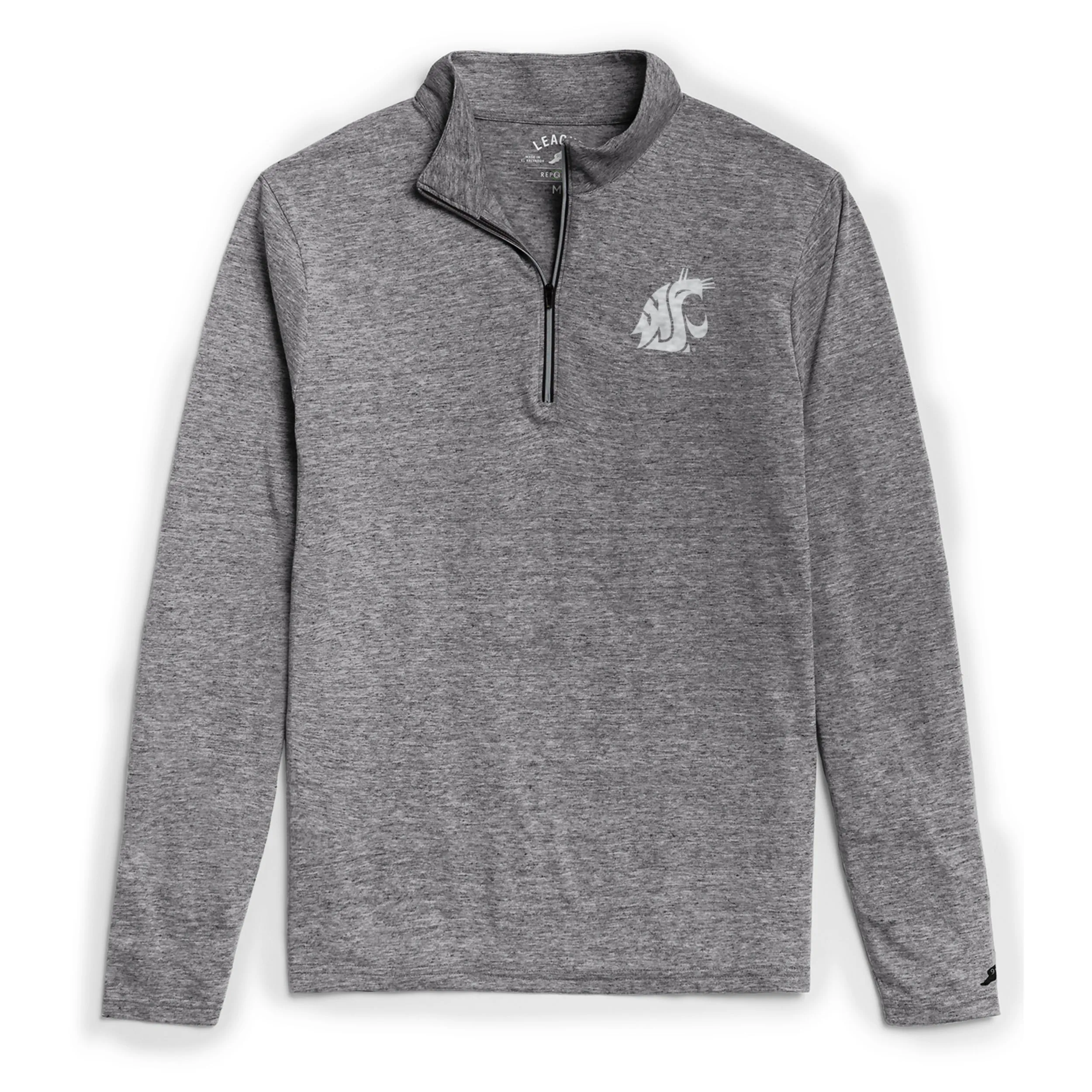 League WSU Grey 1/4 zip