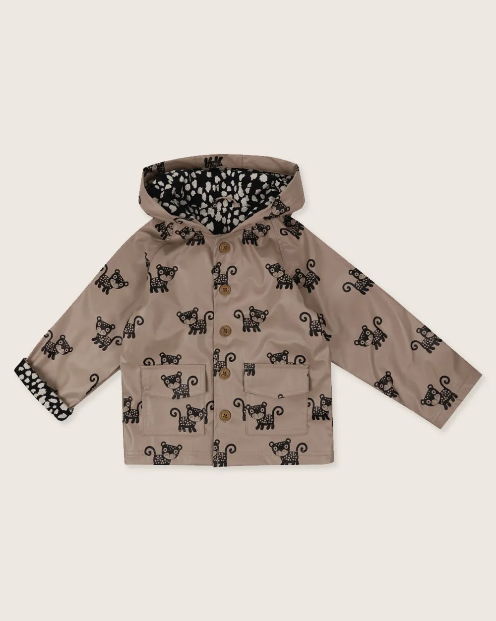 Leopard Raincoat