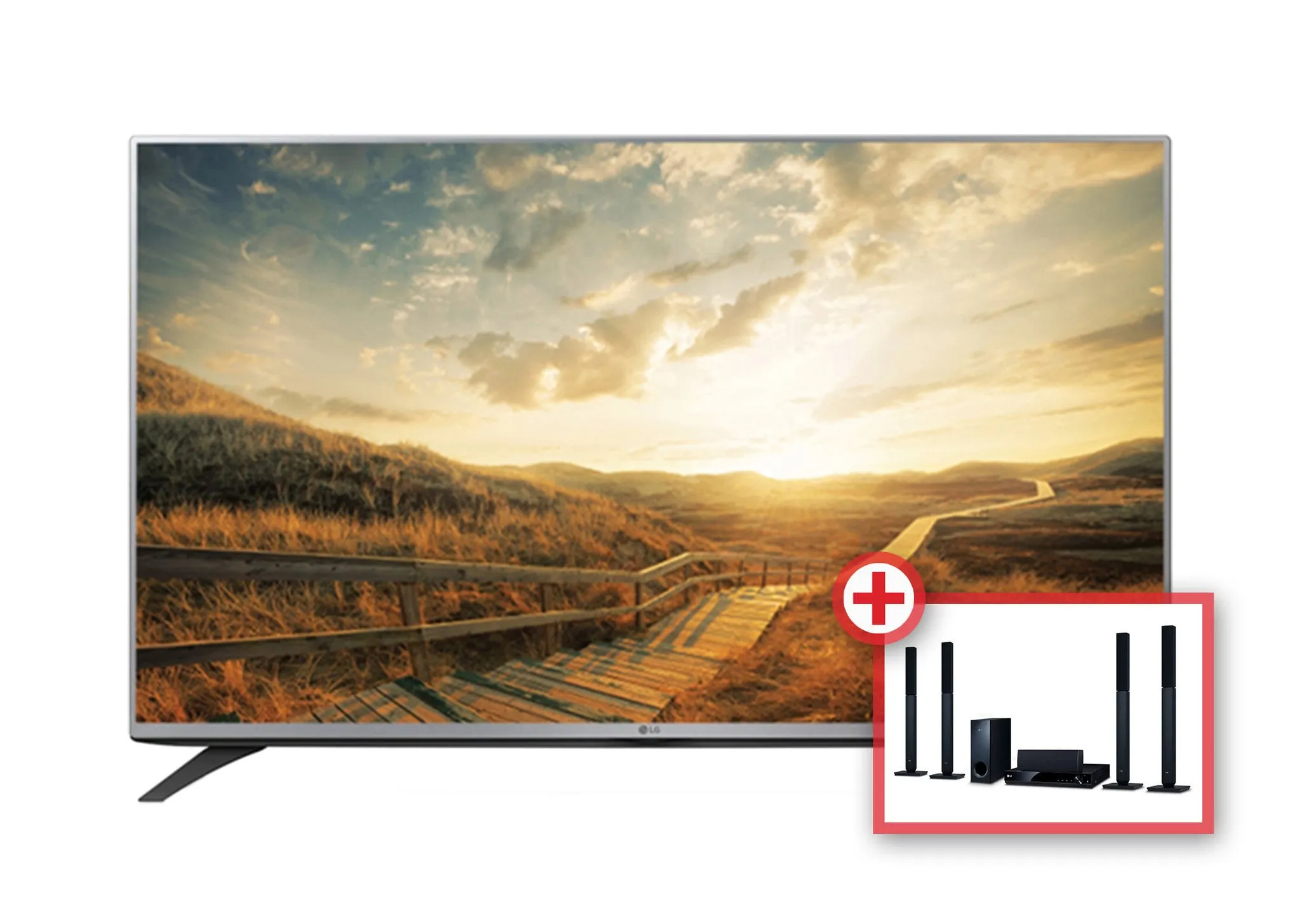 LG 49" TV LF540   LG Home Theater System DH4530T