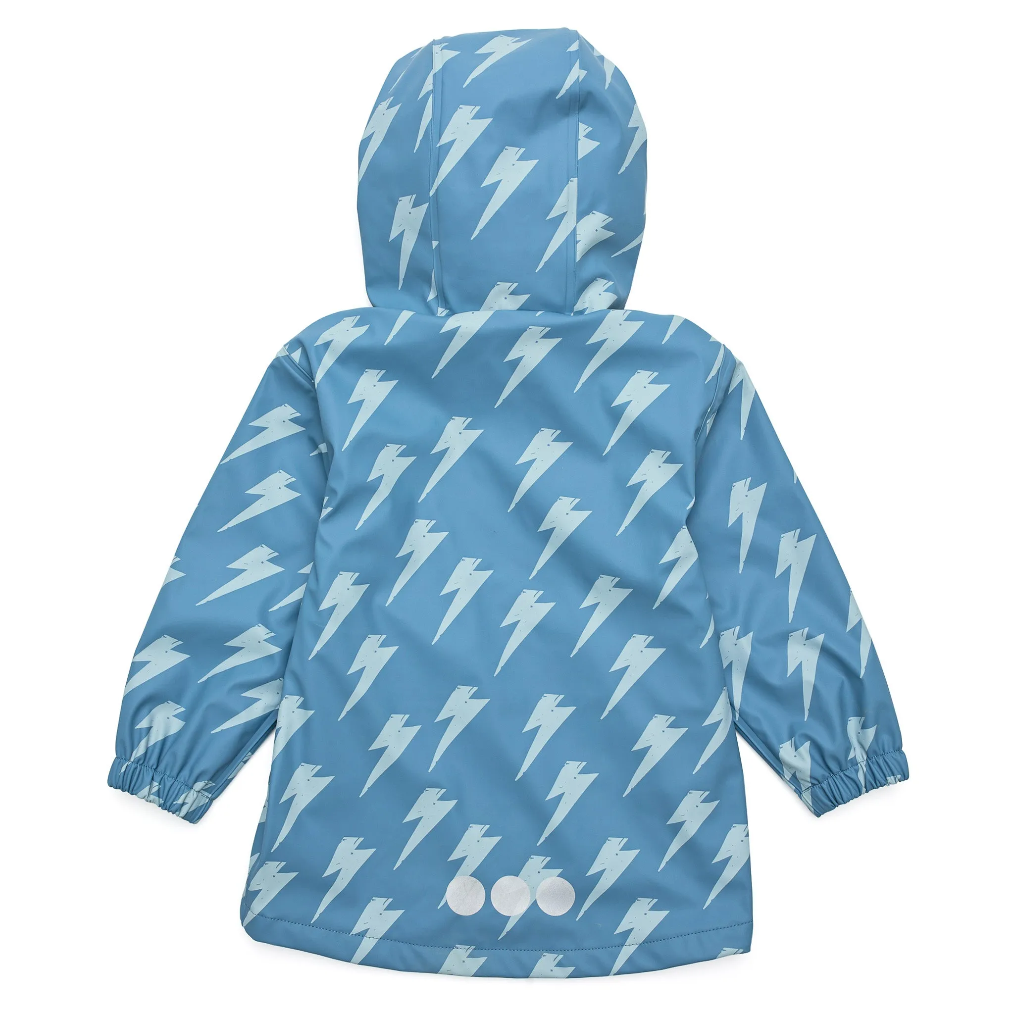 Lightning Bolt Recycled Lined Raincoat