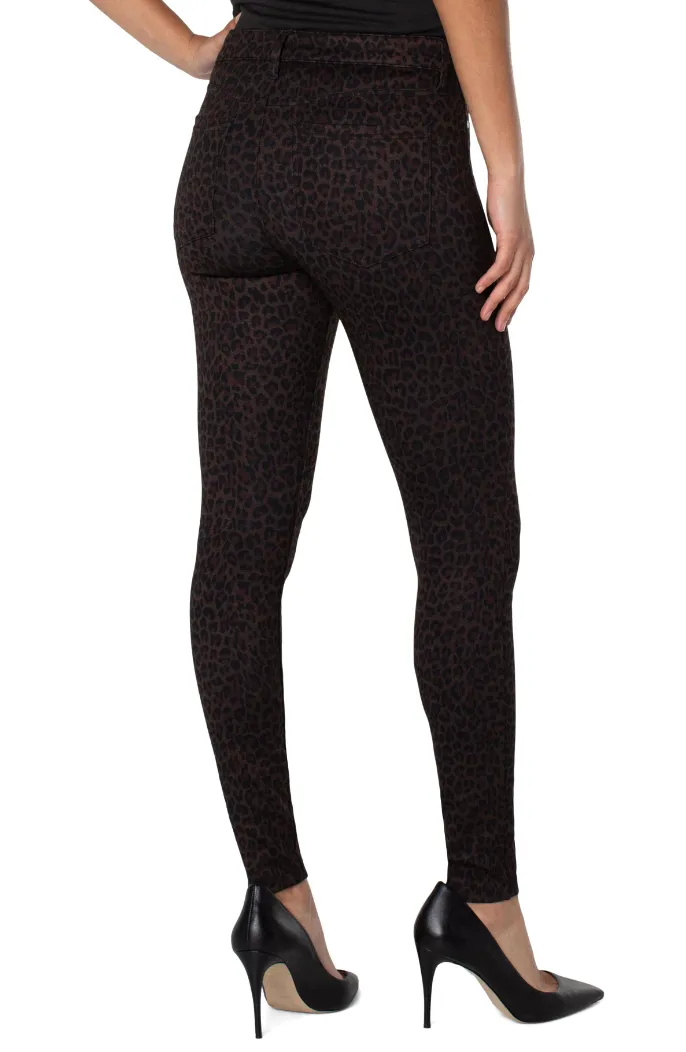 Liverpool Madonna Skinny 29" - Brown Black Cheetah