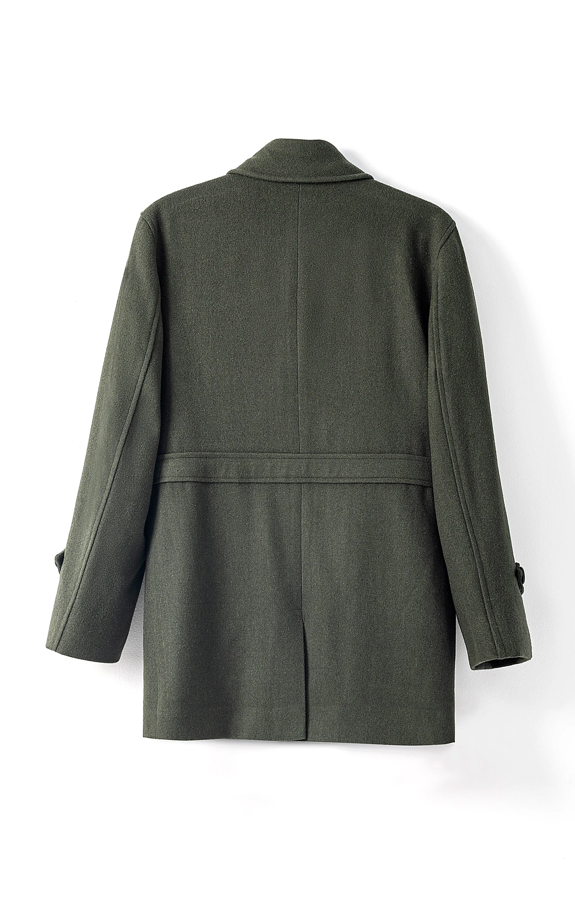 LONG COAT  LIGHT OLIVE