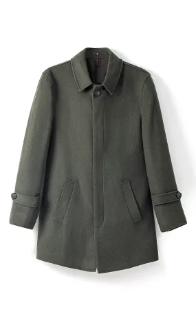 LONG COAT  LIGHT OLIVE