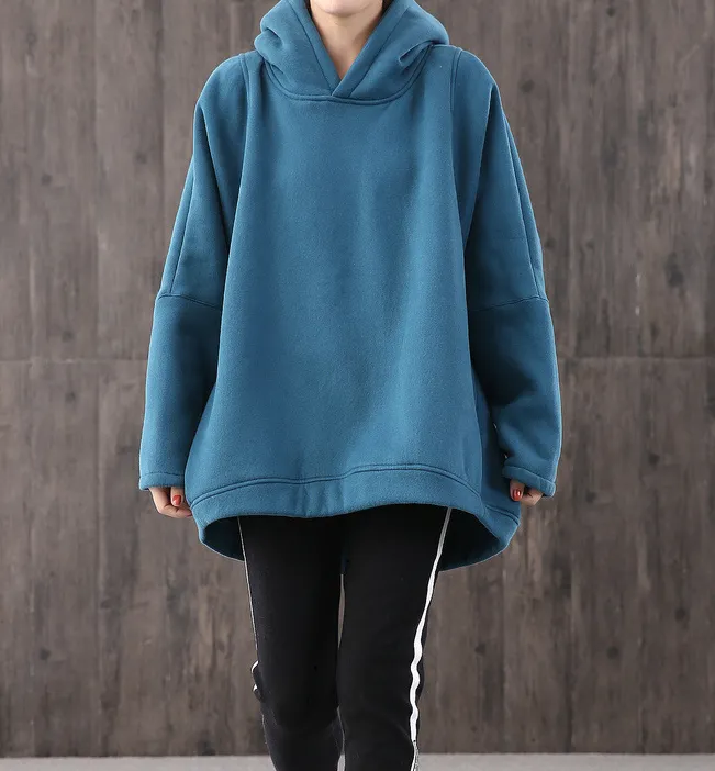 Loose Large pockets Hooded Women Winter Short Oversize Jacket