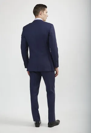 Luxurious 100% Super Fine Wool Italian Cut Beautiful Blue Pant