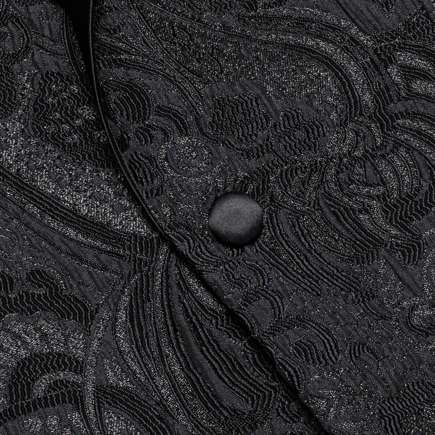 Luxury Black Paisley Men's Suit Set