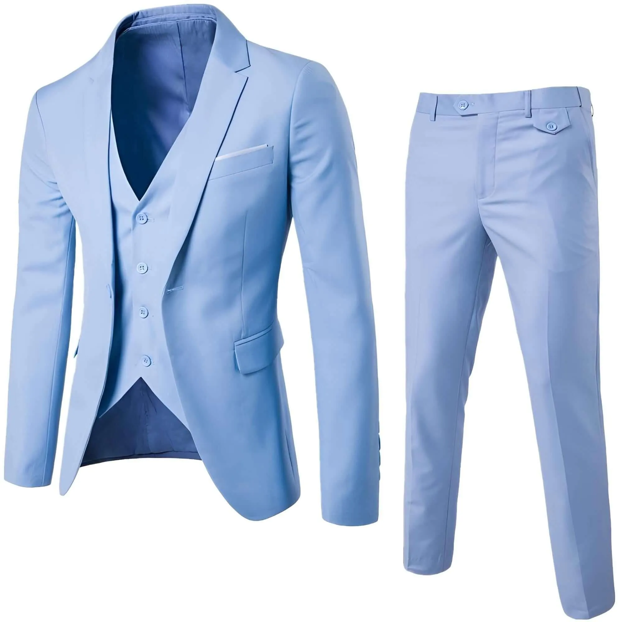 Men's 3 Piece Suits Slim Fit