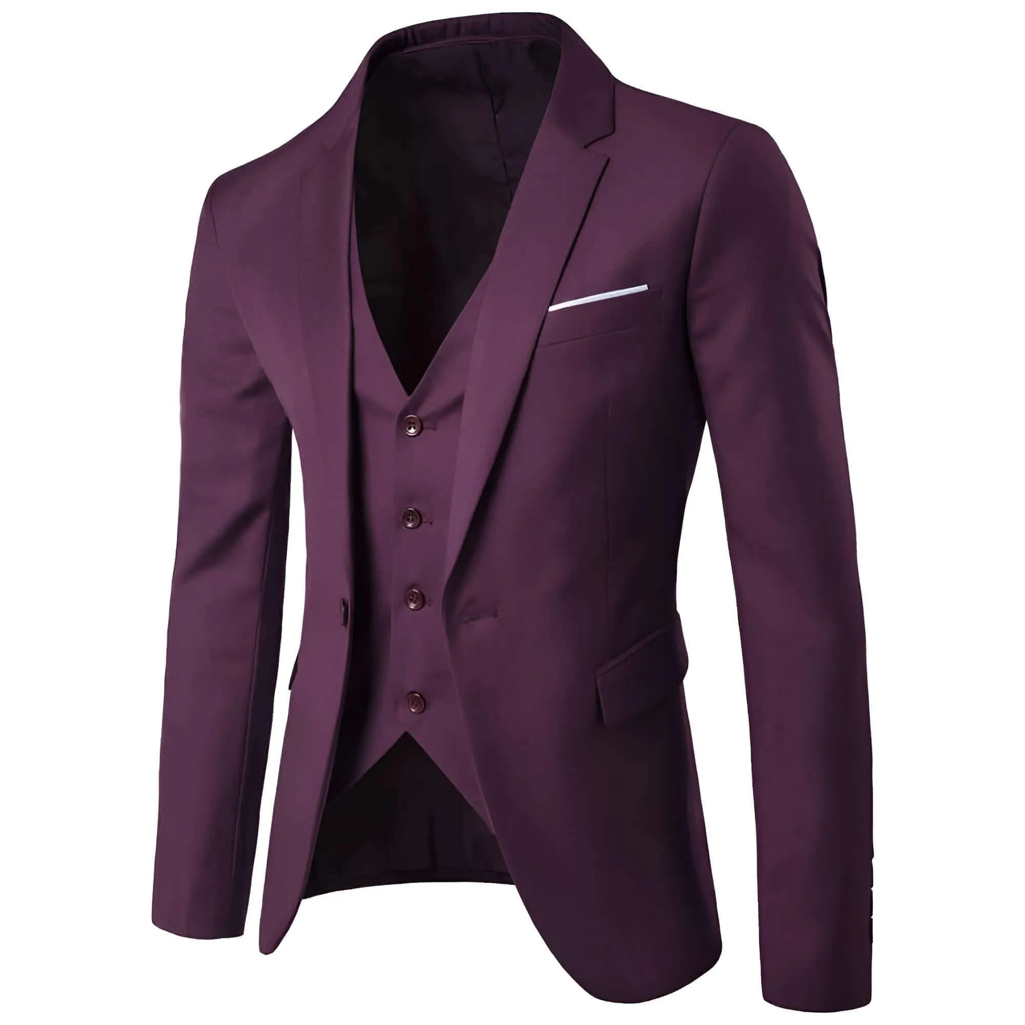 Men's 3 Piece Suits Slim Fit