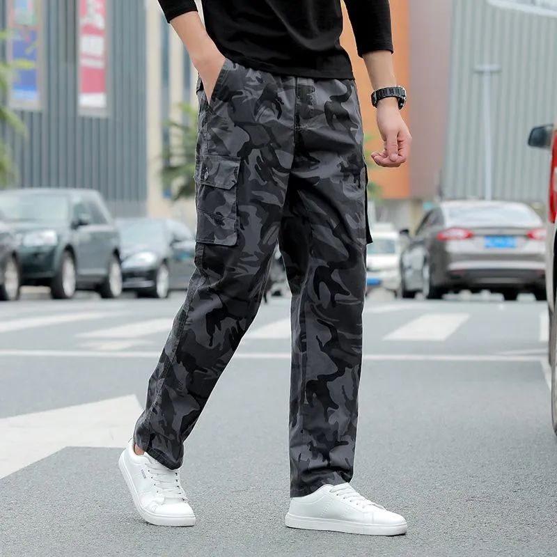 Men's Camouflage Overalls Casual Pants 11739450YM