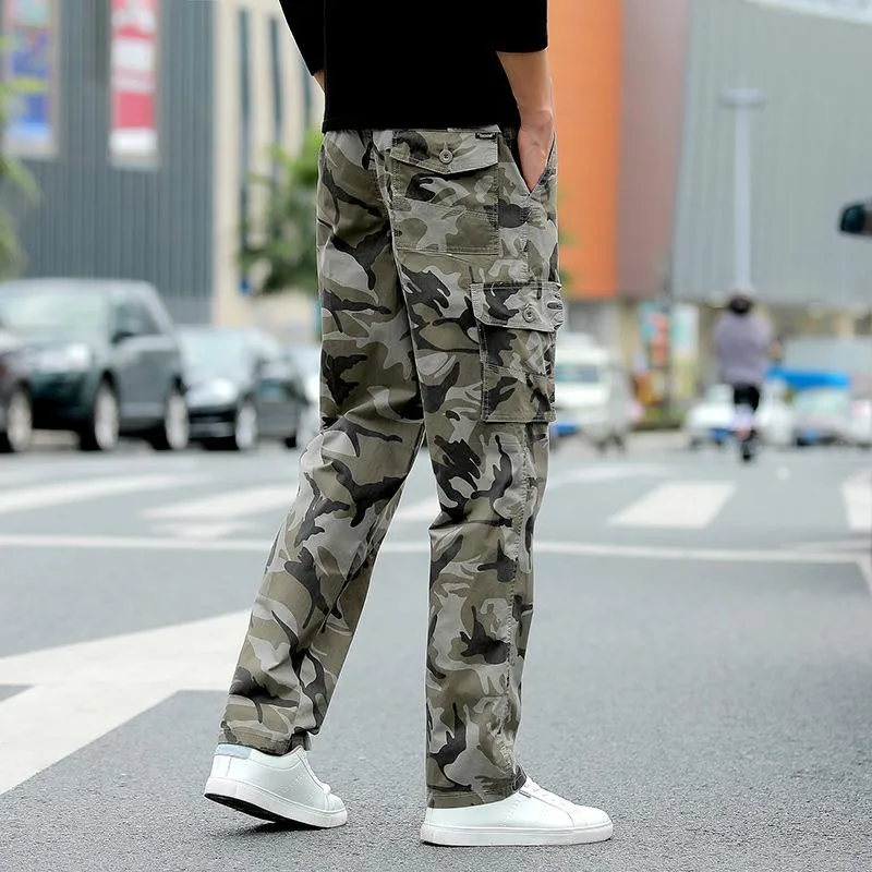 Men's Camouflage Overalls Casual Pants 11739450YM