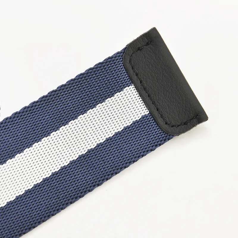 Men's Military Training Belt Female Student Youth Korean Style Jeans Strap Outdoor Woven Belt Tide