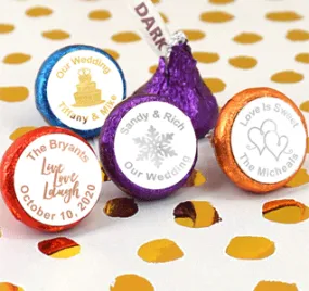 Metallic Hershey’s Kisses Favors - Icon