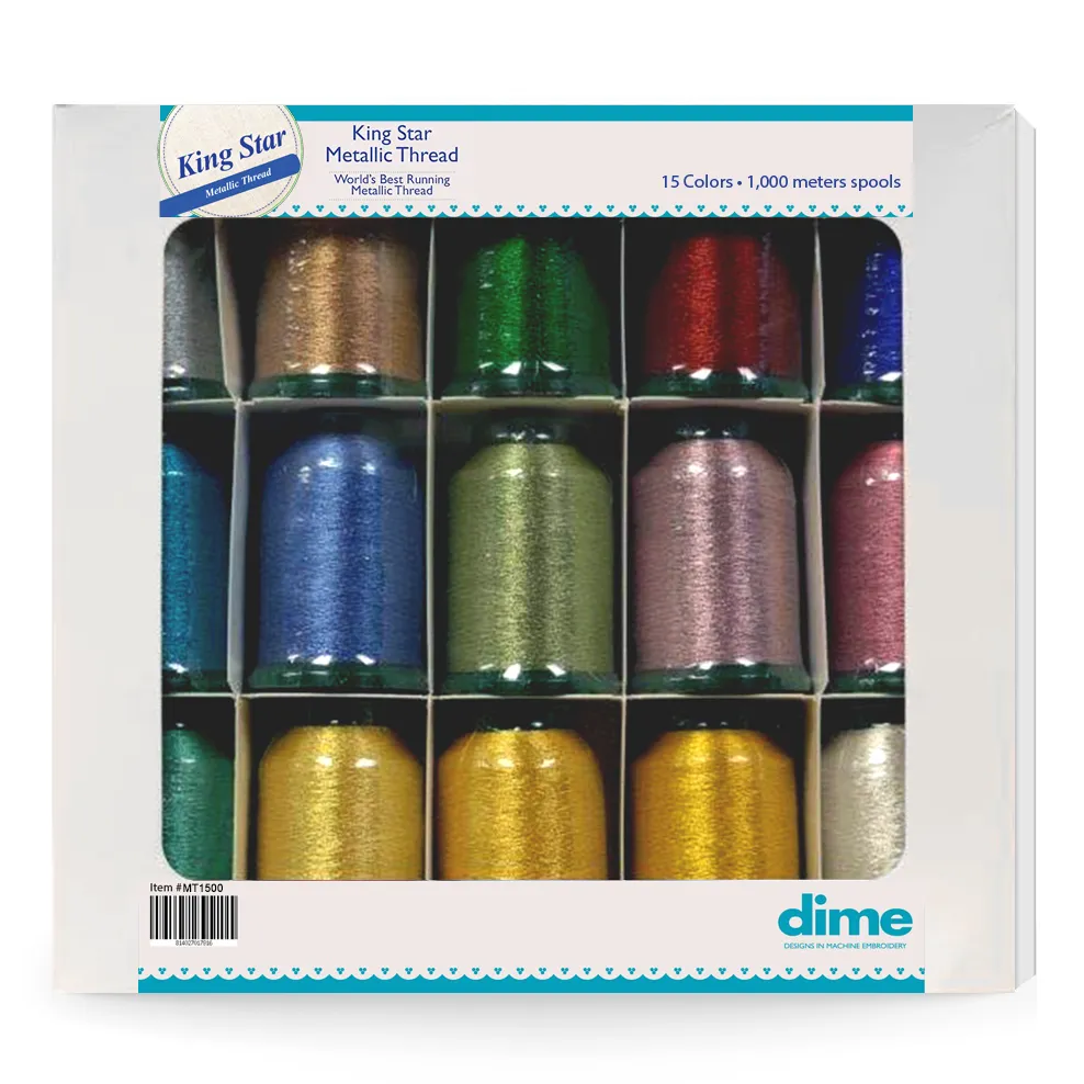 Metallic - Thread Kit 15 Colors