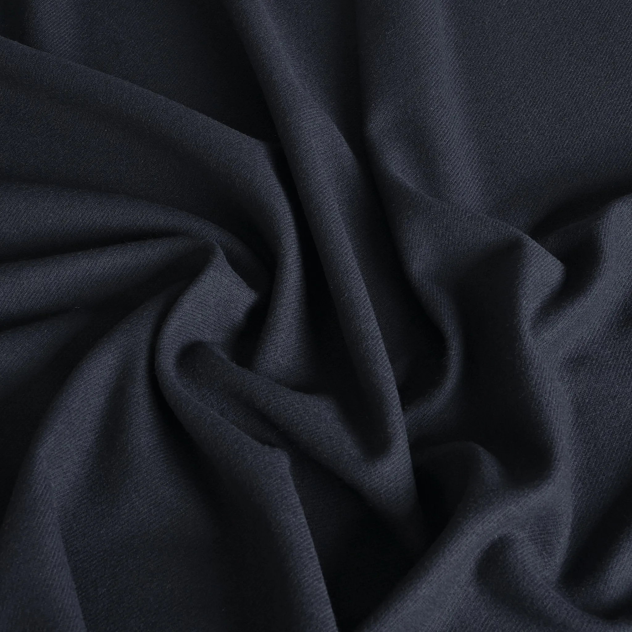 Midnight Suiting Twill Fabric - 2592