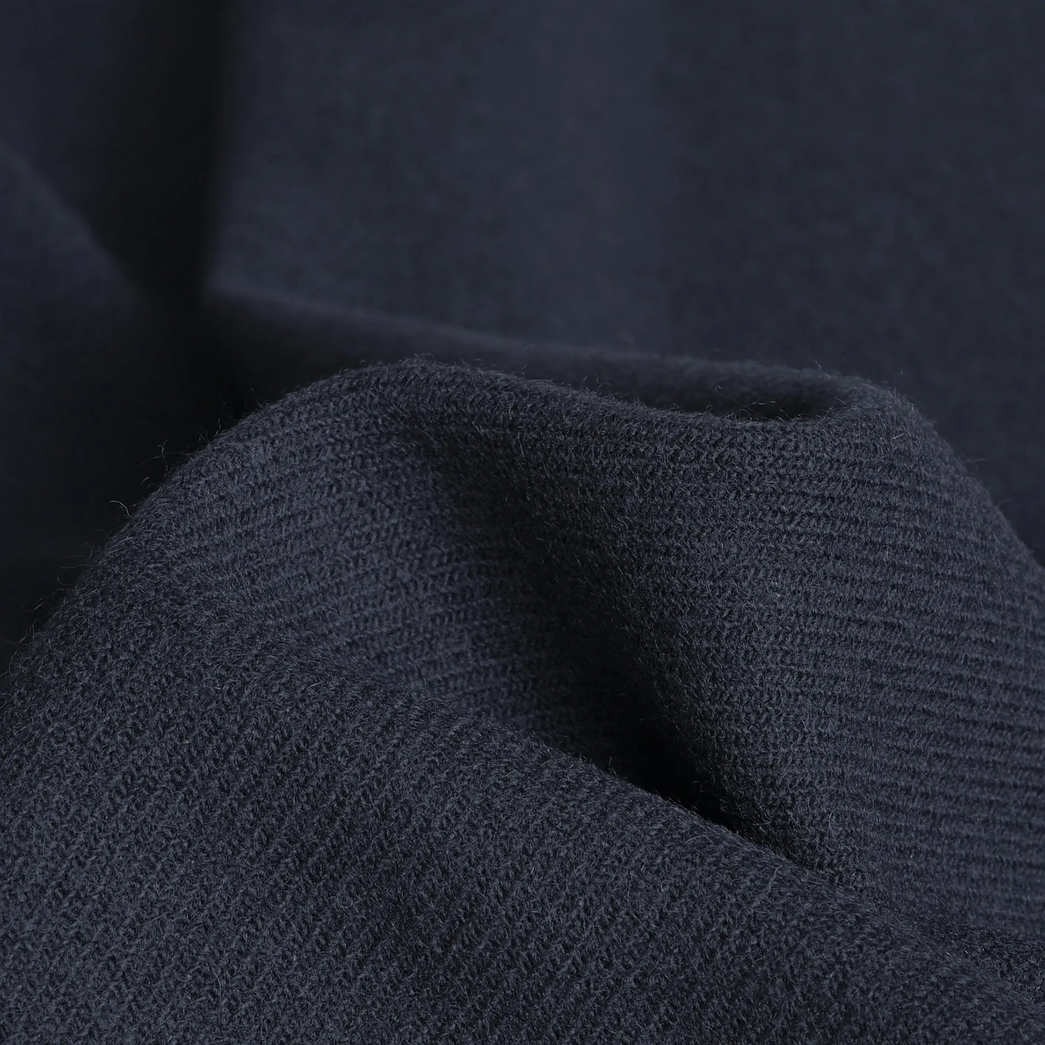 Midnight Suiting Twill Fabric - 2592