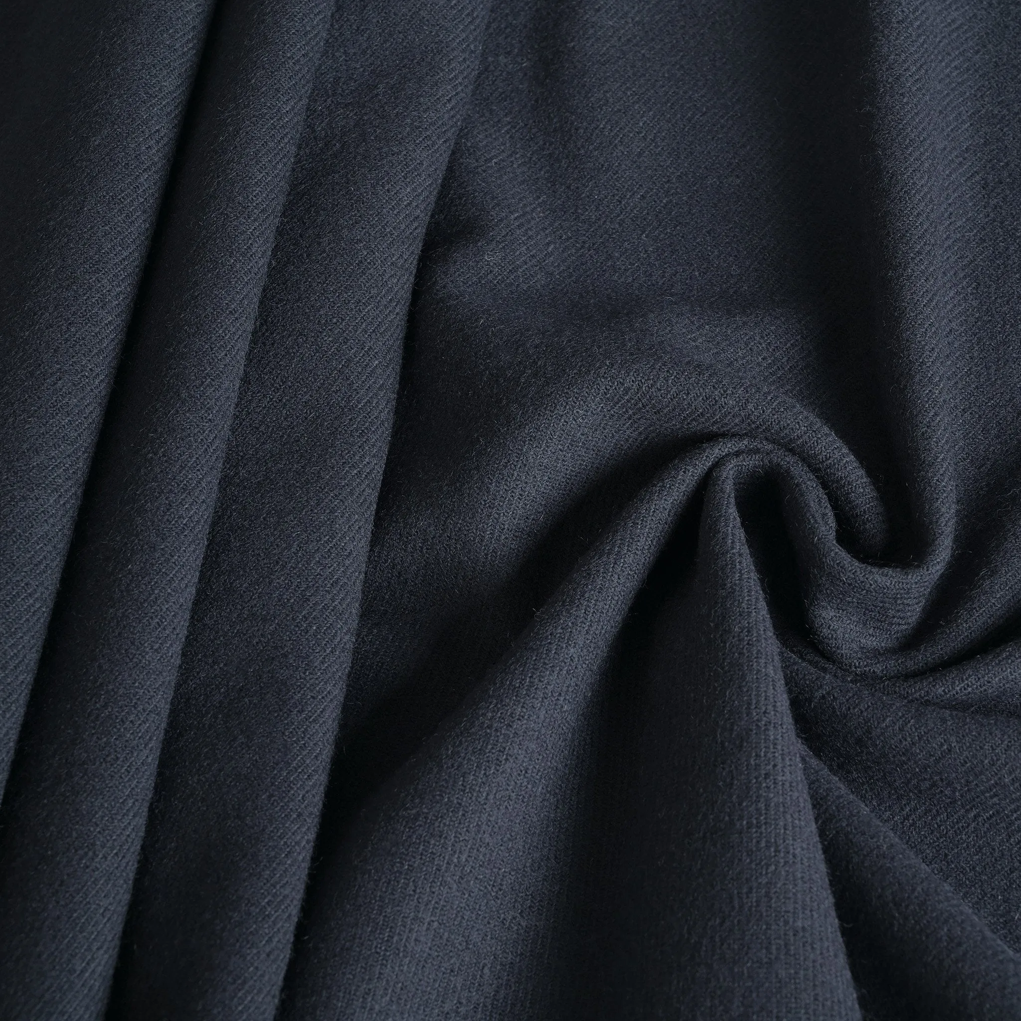 Midnight Suiting Twill Fabric - 2592