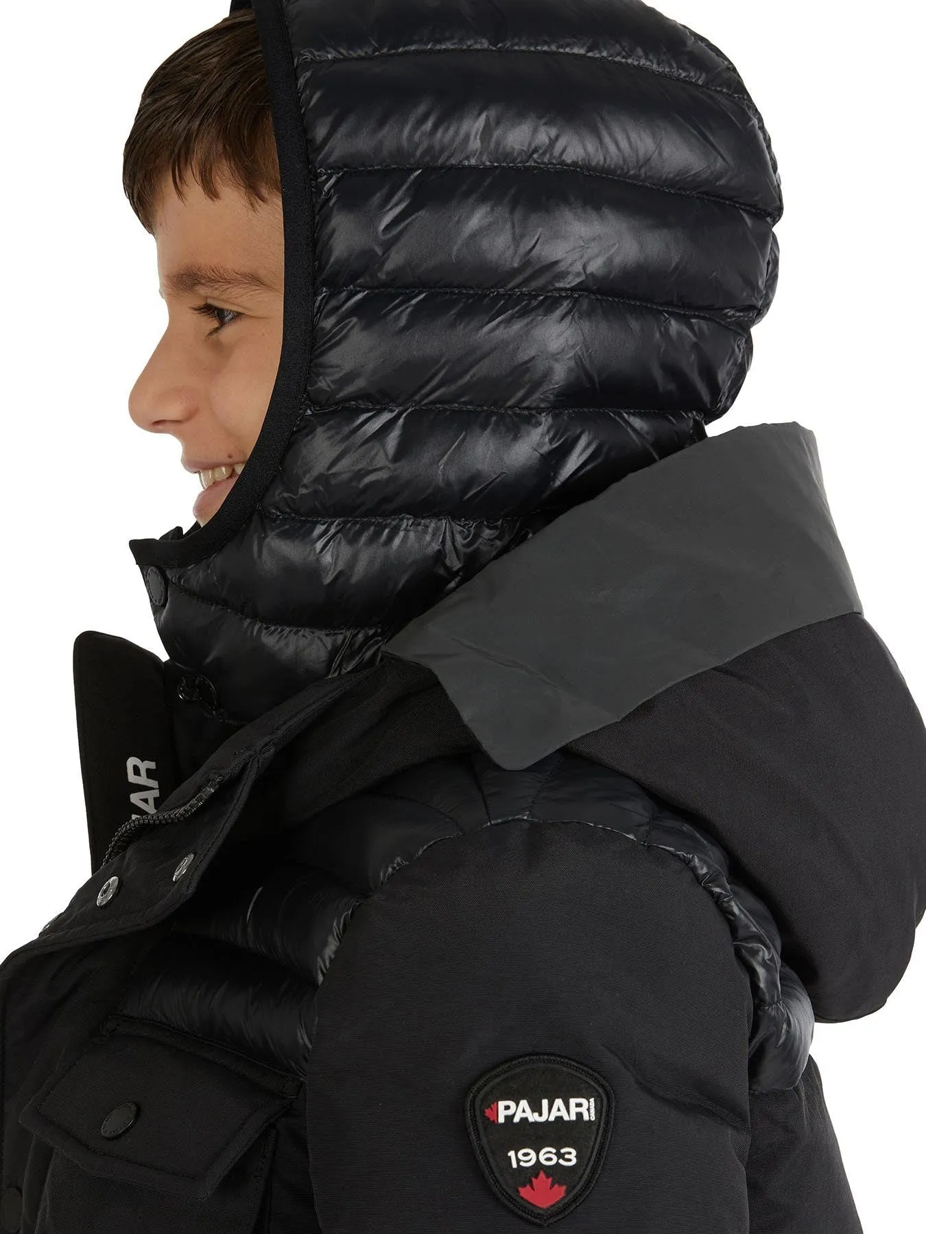 Mikkel Boys' Mixed-Media Parka